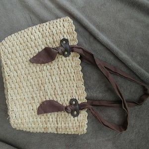 Wicker purse
